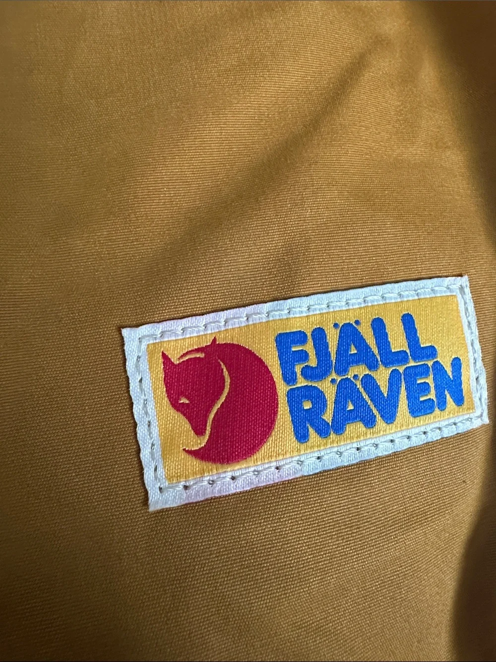 Fjallraven Mustard Yellow Backpack - Casual Everyday Bag